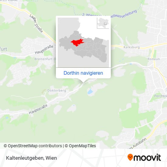 Kaltenleutgeben Karte