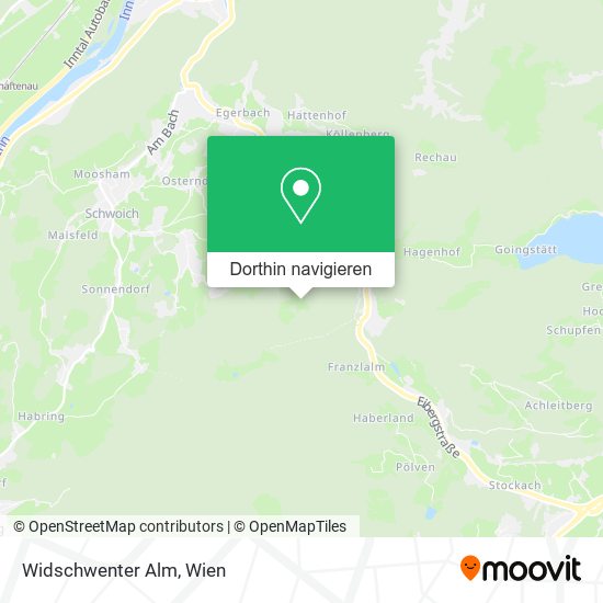 Widschwenter Alm Karte