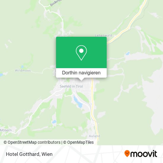 Hotel Gotthard Karte