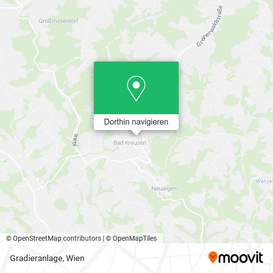 Gradieranlage Karte