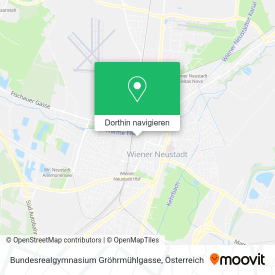 Bundesrealgymnasium Gröhrmühlgasse Karte