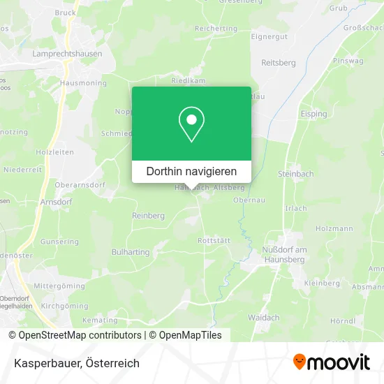 Kasperbauer Karte