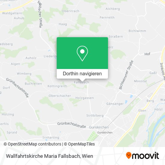 Wallfahrtskirche Maria Fallsbach Karte