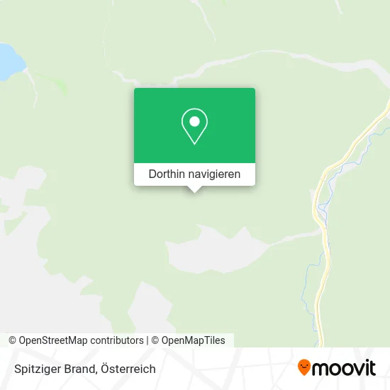 Spitziger Brand Karte