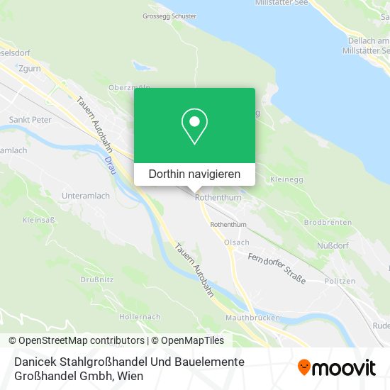 Danicek Stahlgroßhandel Und Bauelemente Großhandel Gmbh Karte
