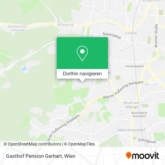 Gasthof Pension Gerhart Karte