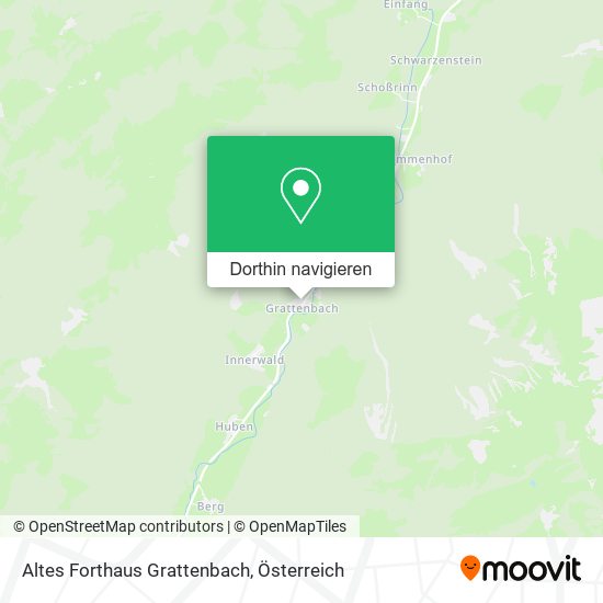 Altes Forthaus Grattenbach Karte