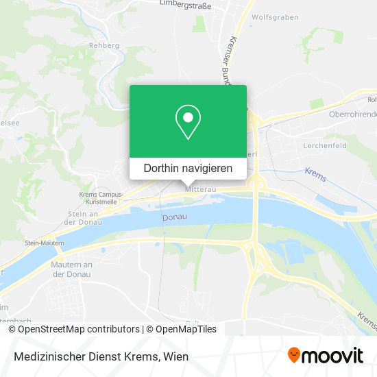 Medizinischer Dienst Krems Karte