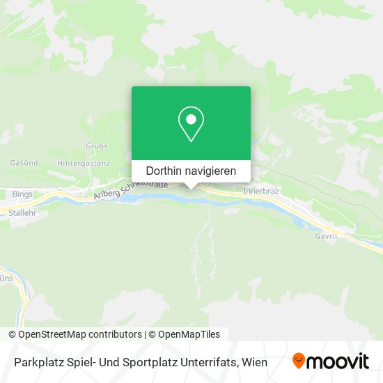 Parkplatz Spiel- Und Sportplatz Unterrifats Karte