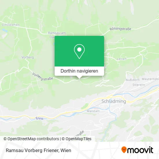 Ramsau Vorberg Friener Karte
