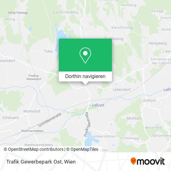 Trafik Gewerbepark Ost Karte