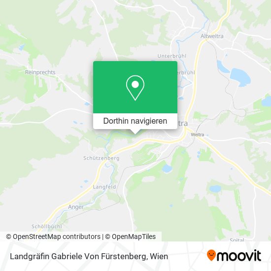 Landgräfin Gabriele Von Fürstenberg Karte