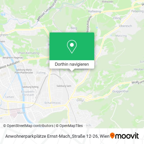 Anwohnerparkplätze Ernst-Mach_Straße 12-26 Karte