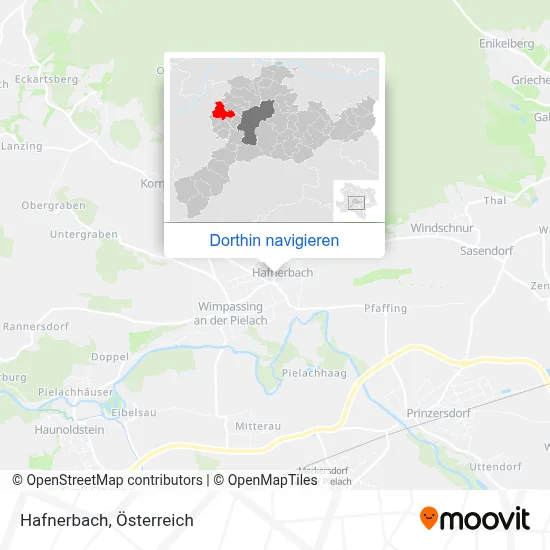 Hafnerbach Karte