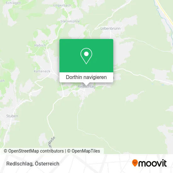 Redlschlag Karte
