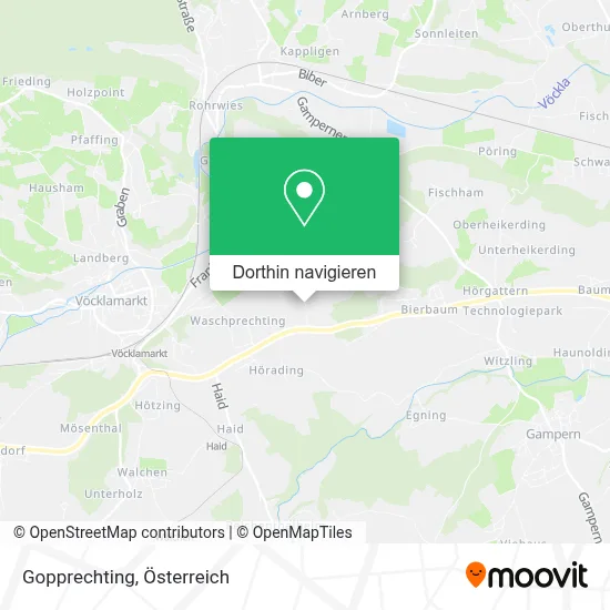 Gopprechting Karte