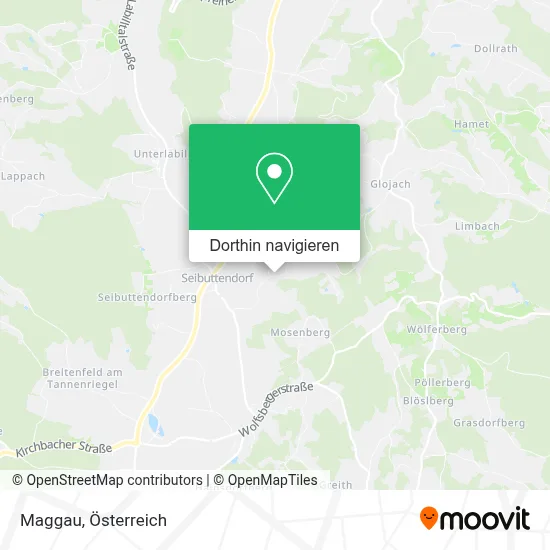 Maggau Karte