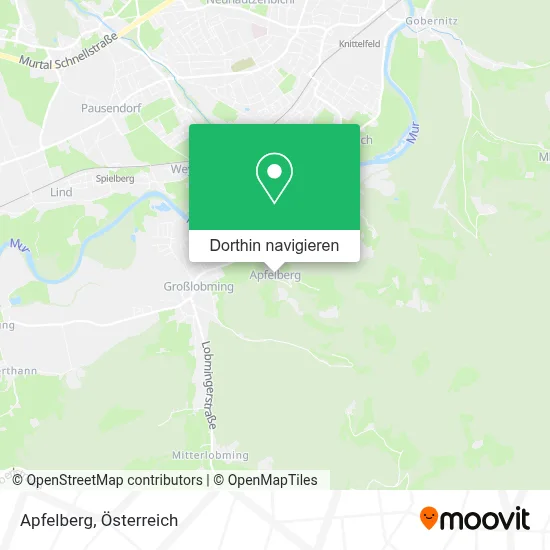 Apfelberg Karte
