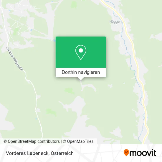 Vorderes Labeneck Karte