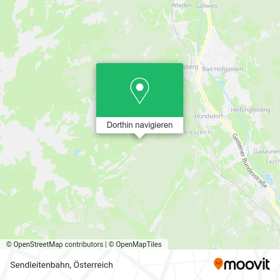 Sendleitenbahn Karte