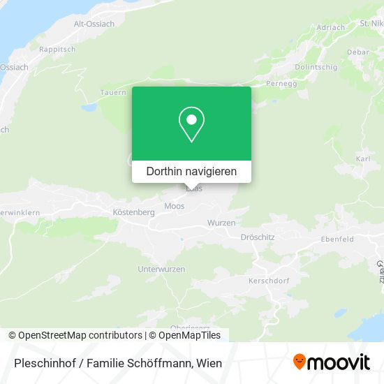 Pleschinhof / Familie Schöffmann Karte