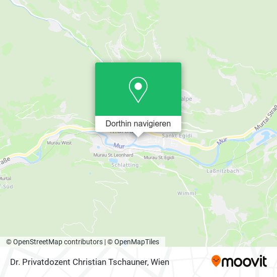 Dr. Privatdozent Christian Tschauner Karte