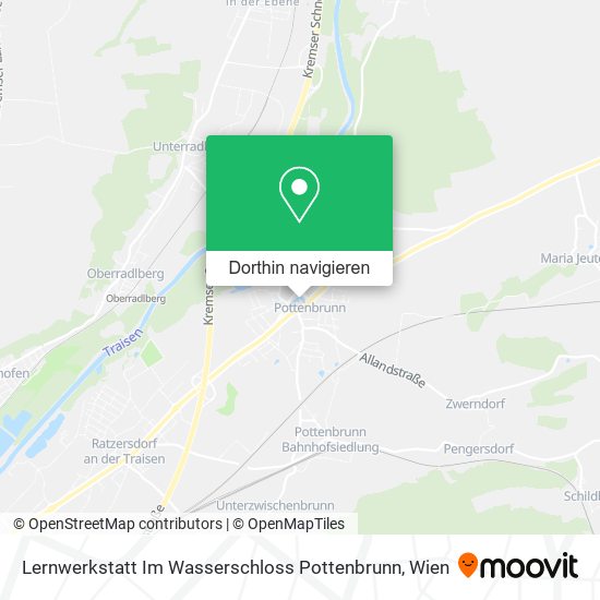 Lernwerkstatt Im Wasserschloss Pottenbrunn Karte