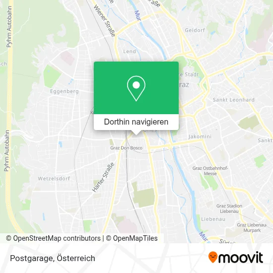 Postgarage Karte