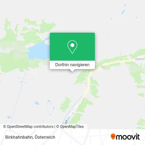 Birkhahnbahn Karte