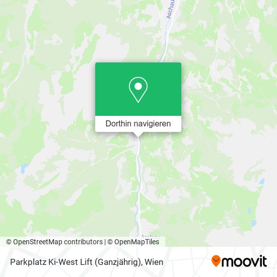 Parkplatz Ki-West Lift (Ganzjährig) Karte