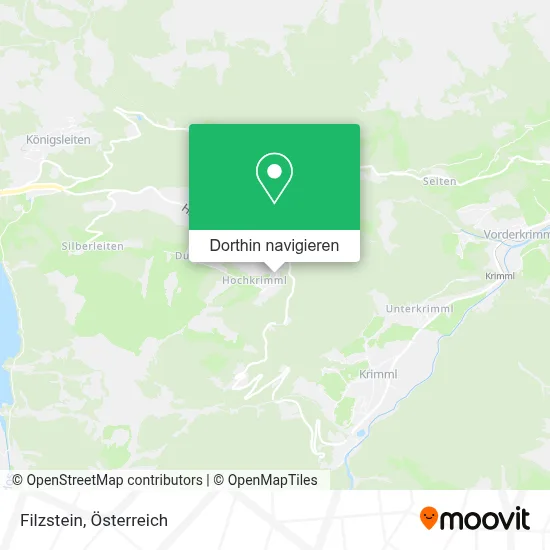 Filzstein Karte