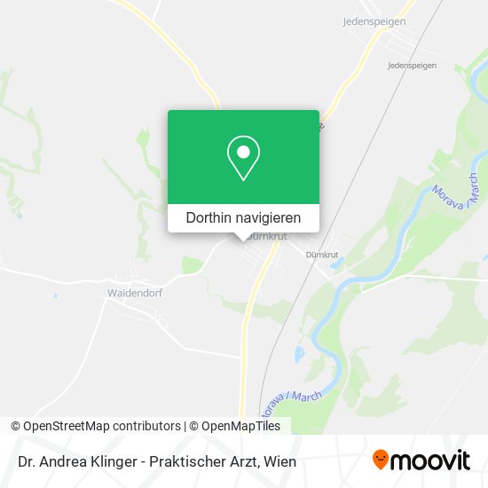 Dr. Andrea Klinger - Praktischer Arzt Karte