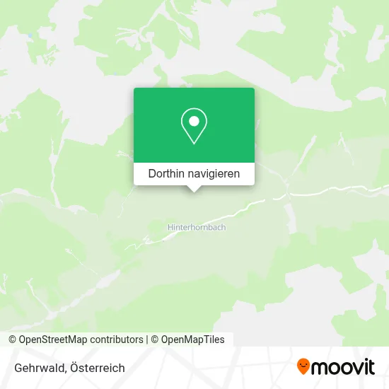 Gehrwald Karte