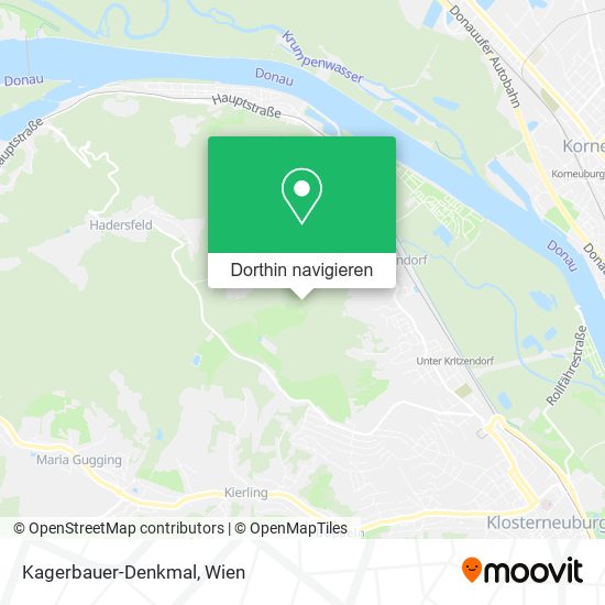 Kagerbauer-Denkmal Karte