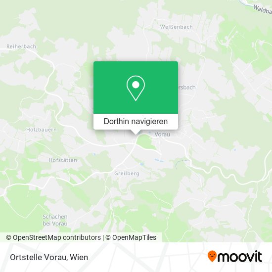 Ortstelle Vorau Karte