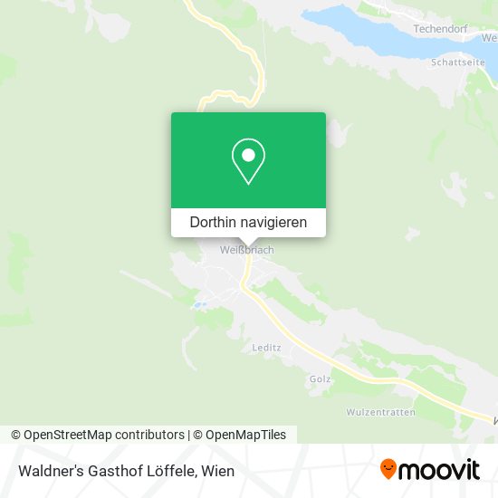 Waldner's Gasthof Löffele Karte