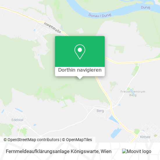 Fernmeldeaufklärungsanlage Königswarte Karte