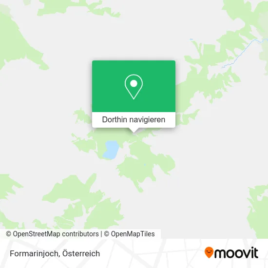 Formarinjoch Karte
