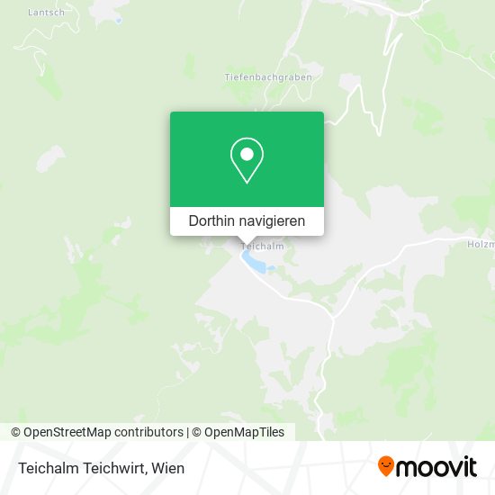 Teichalm Teichwirt Karte