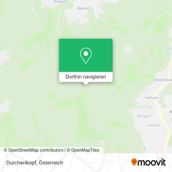 Durchenkopf Karte