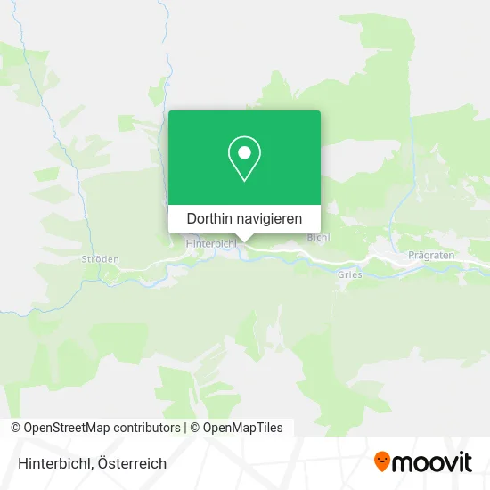 Hinterbichl Karte