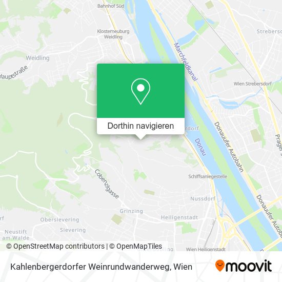 Kahlenbergerdorfer Weinrundwanderweg Karte
