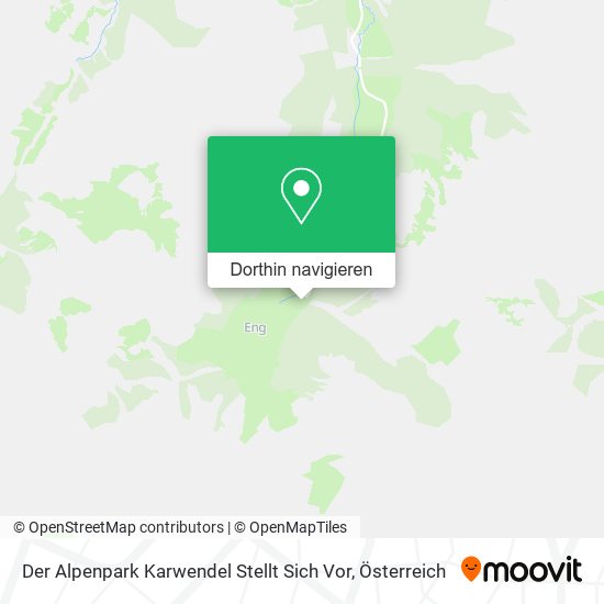 Der Alpenpark Karwendel Stellt Sich Vor Karte