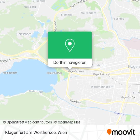 Klagenfurt am Wörthersee Karte