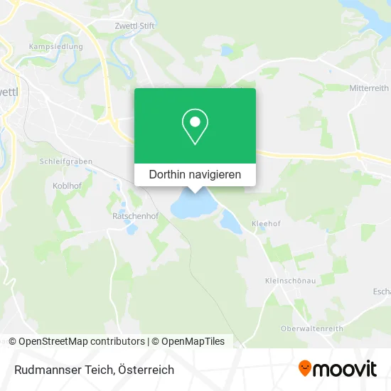 Rudmannser Teich Karte