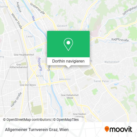 Allgemeiner Turnverein Graz Karte