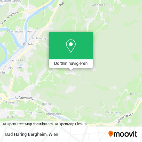 Bad Häring Bergheim Karte