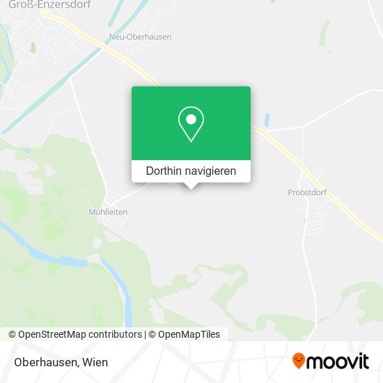 Oberhausen Karte