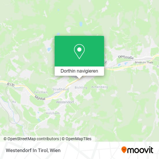 Westendorf In Tirol Karte