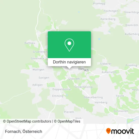 Fornach Karte